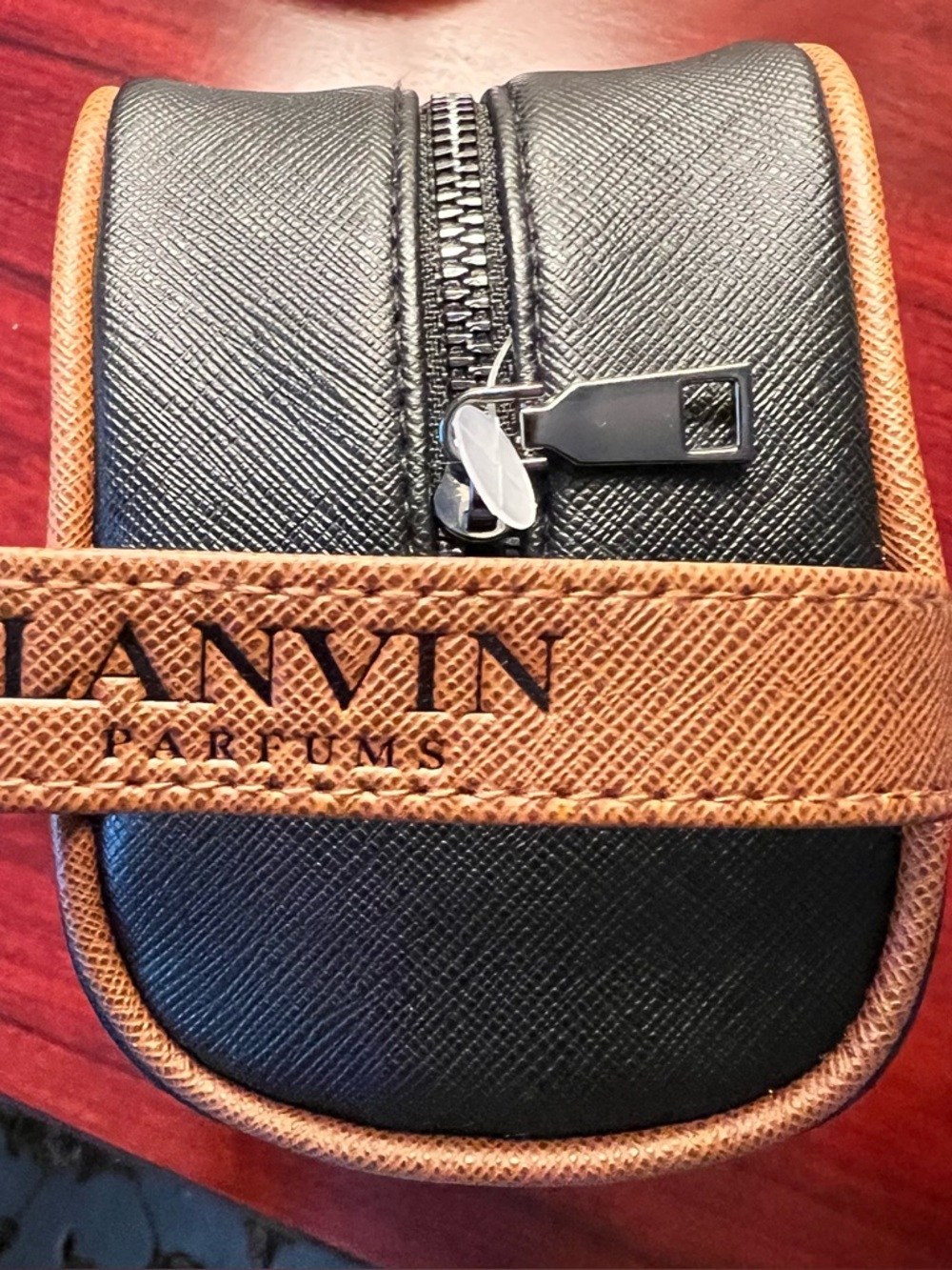 LANVIN Parfums luxury travel amenity kit